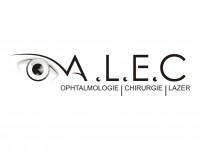Logo Alec noir & blanc sur fond noir