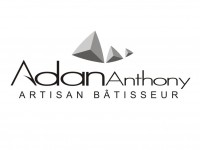Logo Andan Anthony en noir & blanc sur fond blanc