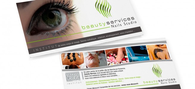 Dépliant Beauty Services