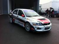 Mitsubishi Evo de Rallye