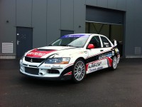 Mitsubishi Evo de Rallye