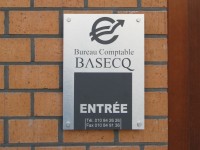 Plaque signalétique