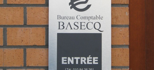 Plaque signalétique